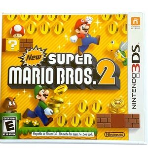 New Super Mario Bros. 2 - Nintendo 3DS 2012 Complete CIB Tested
